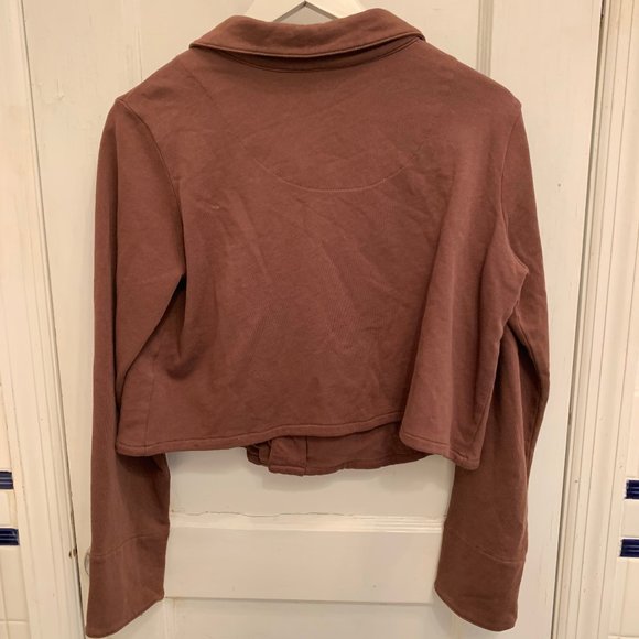 Hanna Andersson Brown Cropped Jacket - Picture 4 of 7